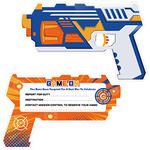 24 Sets Gun Invitations with Envelopes, War Party Supplies Boy Birthday Invitations War Party Invitation Birthday Party Invitation Cards War Party Decorations Favors