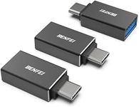 BENFEI USB C to USB 3.0 Adapter, 3 Pack USB C to One Male to Female Adapter, Compatible with MacBook 2018 2017 2016, Samsung Galaxy Note 8, Galaxy S8 S8+S9, Google Pixel, Nexus, Black