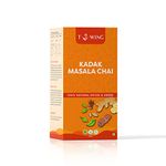 T-S-WING KADAK Masala Chai | Masala Tea, Milk Tea | Spicy Tasting Notes With Exotic Indian Spices | 100% Natural Ingredients | Masala Chai Patti Tea Powder CTC | 250 gm