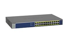 NETGEAR 24-Port Gigabit Ethernet Unmanaged High-Power PoE+ Switch (GS524PP)