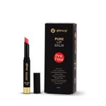 HK Glowup Pure Lip Balm for women - Pink Petal 100% Natural Vegan | Cruetly & Paraben Free | Hydrating and Tinted Lip Care for Soft, Pink Lips | Pink Lip Balm, nourishment and vibrant color (2.0gm)