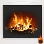 Fireproof Fireplace Cover Stop Heat