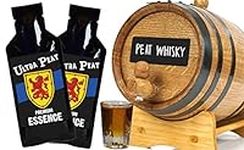 Ultra Peat Whisky Making Bootleg Kit w/Chalkboard & Book- Thousand Oaks Barrel Co. – Make & Age Spirits in an Oak Cask Keg- Best Father’s Day Gift Ever (5L)