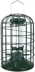 RSPB - Bird Seed Feeder, Hanging Bird Feeder, Easy to Clean, Caged and Squirrel Proof, Suitable for Year-Round Feeding, Quick Assembly, Durable
