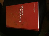 NIV, Life Application Study Bible, Second Edition, Leathersoft, Tan/Brown, Red Letter Edition