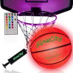 GlowCity LED Basketball with Rim Li