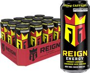 REIGN ENERGY, Cherry Limeade, 473mL Cans, Pack of 12