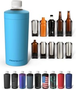 Universal Buddy XL Can Cooler by Frost Buddy - Fits 12-ounce, 16-ounce, 20-ounce, and 24-ounce Cans and Bottles - Keep Your Drinks Refreshingly Chilled for over 12 hours (Splash)
