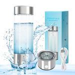 Hydrogen Water Bottle,Portable Hydrogen Water Bottle Generator,3-Minute Rapid Electrolysis,Enhancing Water Quality - Perfect for Daily Hydration,Travel,Exercise and a Thoughtful Gift for Loved Ones