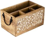 Mie Creations 4 Compartment Wooden 