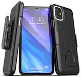 Encased iPhone 11 Belt Clip Case (2019 DuraClip) Ultra Slim Cover with Holster (Black)