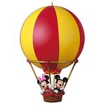 Hallmark Keepsake Christmas Ornament 2021, Disney Mickey and Minnie High Flying Friends Hot Air Balloon