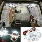 12V 40 LED Automotive Interior Work Lights Roof Light Kits Ceiling Light for Van Tunk RV Boat Trailer