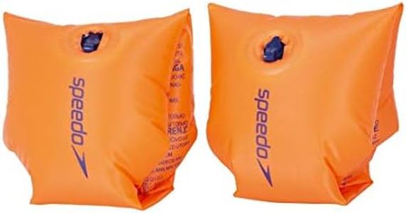 Speedo Fascia da braccio gonfiabile, Arancione, 6 - 12 anni