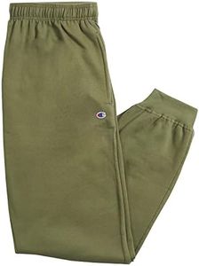 Champion Sweatpants Men Big and Tall Powerblend Workout Lounge Joggers Olive
