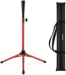 Gonex Baseball Tee Softball Tee Practice Hitting Batting Tripod Stand Rubber Tee Collapsible Portable with Carrying Bag