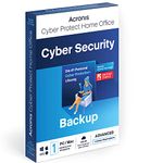 Acronis Cyber Protect Home Office 2023 , Advanced , 500 GB Cloud-Space , 1 PC/Mac , 1 Year , Windows/Mac/Android/iOS , Internet Security with Backup , Activation Code by post