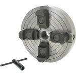 Grizzly Industrial H8049-6" 4-Jaw Wood Chuck - 1" x 8 TPI