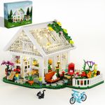 Flower House Building Set with LED 