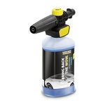 Kärcher FJ10 Foam Nozzle with Ultra Pressure Washer Detergent, Black, Yellow