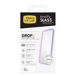 OtterBox Amplify Glass Screen Protector for iPhone 14 / iPhone 13 / iPhone 13 Pro, Tempered Glass, x5 Scratch Protection, Survives Drops up to 6ft, Antimicrobial Protection
