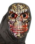 LUDALY Scary Horror Comic Face Mask For Halloween Party fancy dress Costume Ball Dance Party etc. (Pack of 5, Rose Gold & Black)