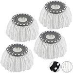 4 Pack Spin Mop Refills,Replacement