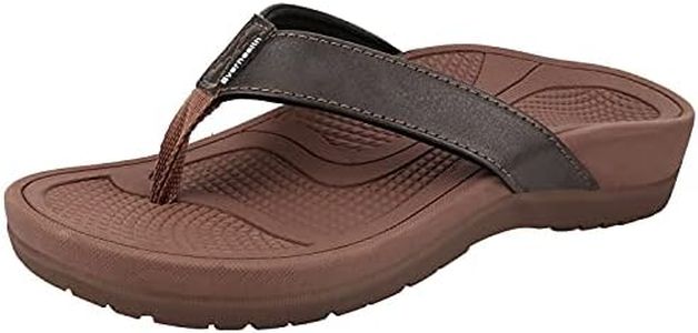 Everhealth Infradito Donna Sandali Ortopedici con Supporto Arco Plantare, per Fascite Plantare, Piedi Piatti, Dolore al Tallone, Pantofole Leggere e Confortevoli Interni Esterni
