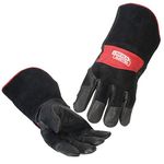 Lincoln Electric K2980-L Premium Leather MIG Stick Welding Gloves