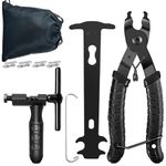 ZCXG Bike Chain Tools Set, Bike Chain Repair Tool Kit Set,Bicycle Link Plier, Chain Cutter, Chain Inspection Caliper Included for 6-11 Speed Chain