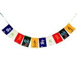 Reiki Crystal Products Hanging Tibetan Buddhist Prayer Cotton Flags for Car and Home(Multicolour)