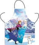 sloHEXtted Disney Princess Party Cosplay Costume Character Elsa and Anna Apron-Black Cartoon Cute Funny Apron, Elsa and Anna, universal