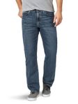 Wrangler Authentics Men's Comfort Flex Waist Relaxed Fit Jean, Smoke, 40W x 34L