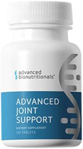 Advanced Bionutritionals Advanced Joint Support Supplement, Relieve Joint Discomfort, Calcium, Glucosamine, 5-Loxin, Manufactured in The USA, 120 Tablets