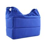 Mugast DSLR Camera Protective Bag,Universal Super Soft Velvet Shockproof and Anti-static Liner Insert Bag for Sony/Canon/Nikon Camera, Lens and Accessories(Blue)