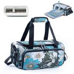 AMOIGEE Carrying Case Compatible with Cricut Joy Xtra Smart Cutting Machine, Full Open Cricut Case with Pockets for Cricut Accessories, Cricut Tools