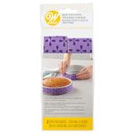 Wilton Bake Even Cake Strips, 2 Pieces, Purple