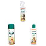 Himalaya Fresh Coat, 400ml, 1 Piece & Erina-EP Tick and Flea Control Shampoo, 200 ml & Erina Ep Powder, 150g
