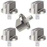 PMIIO 5 Pack AEZ73293801 Stove Knob Burner Control Knob Assembly