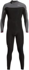 Quiksilver Everyday Sessions 3/2 Back Zip Wetsuit - Black/Gun Metal | Medium Tall