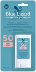 Blue Lizard Baby Mineral SPF 50 Sunscreen Stick, Zinc Oxide, 100% Mineral Actives, Developed for Sensitive Skin, Vegan, Paraben-Free, Fragrance-Free, 14 g
