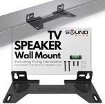 TV Speaker Wall Mount Bracket | Compatible with Bose TV Speaker Soundbar Only | Complete with Full Mounting Hardware Kit | Only Suitable for Bose TV Speaker Sound Bar | UK Design by Soundbass