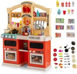 HONEY JOY 69 PCS Kids Play Kitchen,