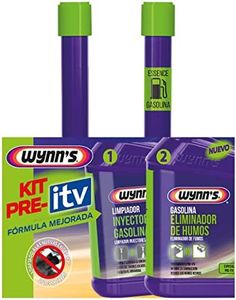 Wynn's Pack Aditivos Pre ITV Gasolina, Limpia Inyectores Gasolina y Reductor de Humos Reduce Emisiones y Combustible y Mejora el Rendimiento -2x325ml