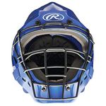 Hockey Style Design Catcher's Helmet, Royal