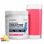 Wellcore Pure Micronised Creatine Powder (83 Servings, Fruit Fusion) For Enhanced Muscle Strength With Rapid Absorption | Creatine Monohydrate | Wellcore Creatine - 307g