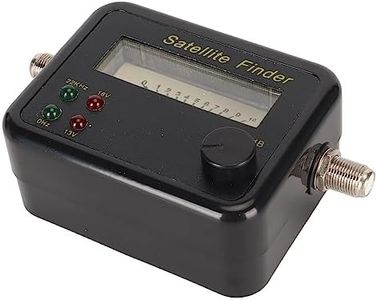 Digital Satellite Finder, Satellite Finder Meter for Dish Network FTA, 0.95-2.15 GHz Frequency Range, DC 13-18V Supply Voltage