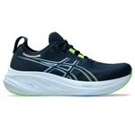 ASICS Men's Gel-Nimbus 26 Running Shoes, 8, French Blue/Electric Lime