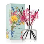 COCODOR Preserved Real Flower Reed Diffuser/Rose Perfume / 6.7oz(200ml) / 1 Pack/Reed Diffuser Set, Oil Diffuser & Reed Diffuser Sticks, Home Decor & Office