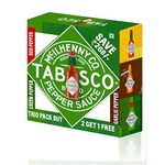 Tabasco Trio Pack (Red, Green & Garlic) - 180 Ml